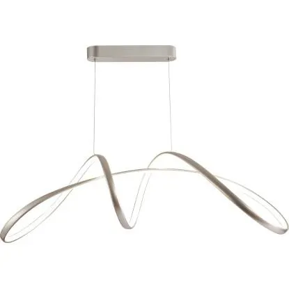 Lampada a sospensione LED Mindy 50 W 2700 lm 4500 K nichel satinato