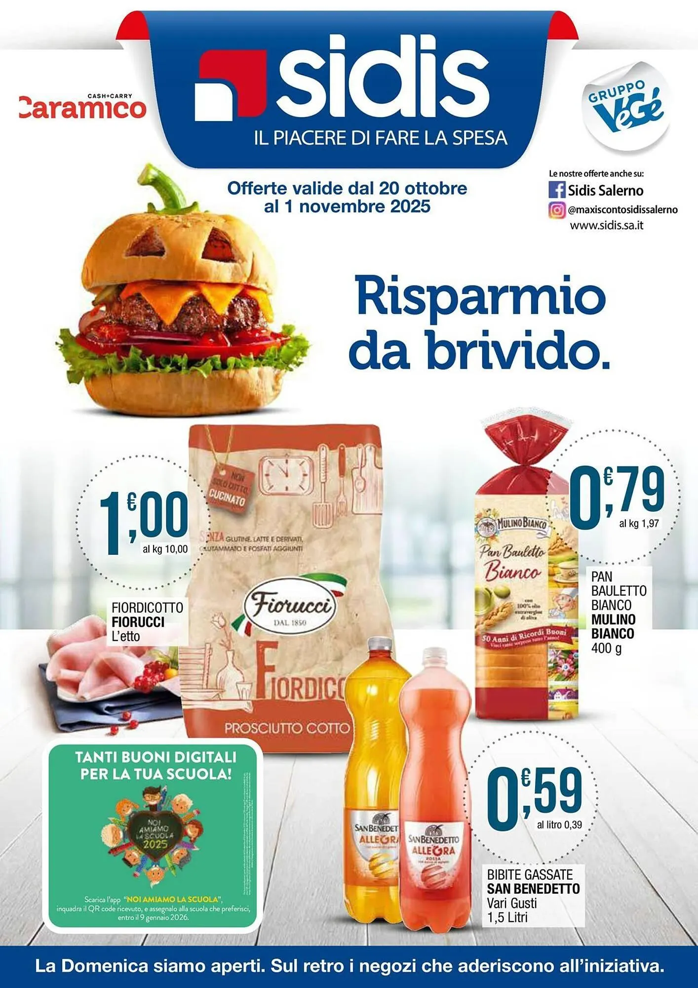 Volantino Sidis da 20 ottobre a 1 novembre di 2025 - Pagina del volantino 1