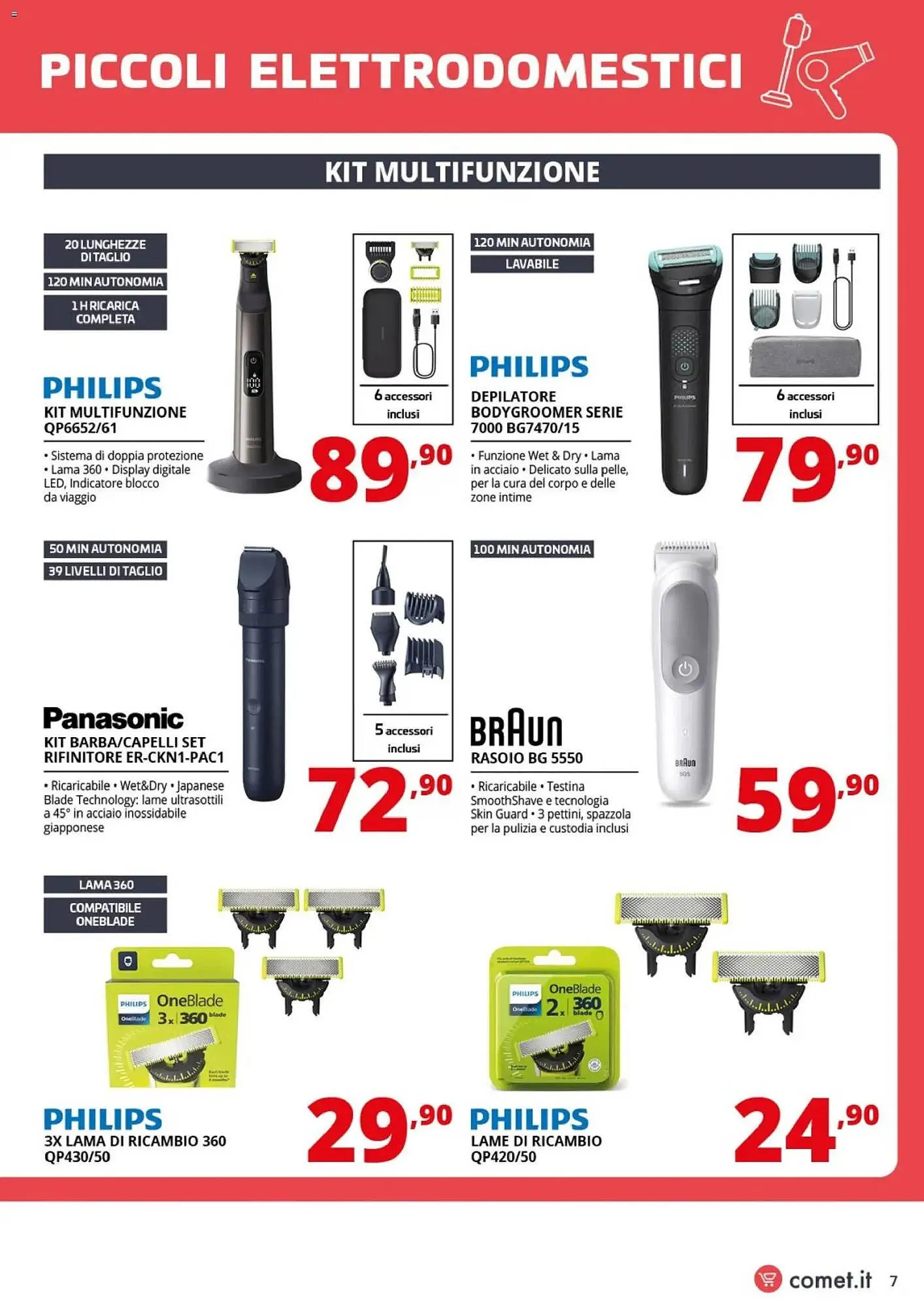 Volantino Comet da 20 marzo a 8 aprile di 2026 - Pagina del volantino 7