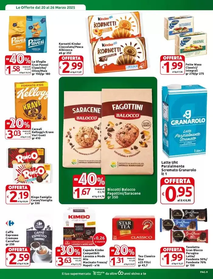 Sconti fino al 40% da 20 marzo a 26 marzo di 2025 - Pagina del volantino 9