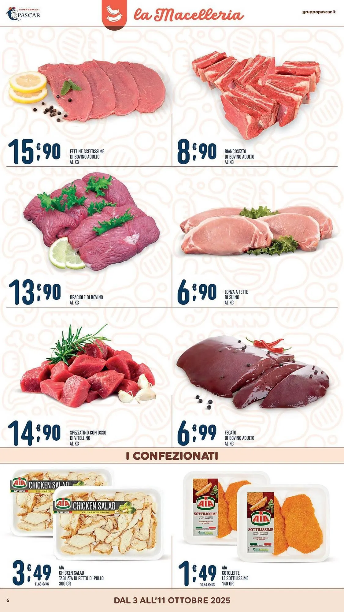 Volantino Gruppo Pascar da 3 ottobre a 11 ottobre di 2025 - Pagina del volantino 6