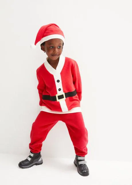 Outfit natalizio (set 3 pezzi)