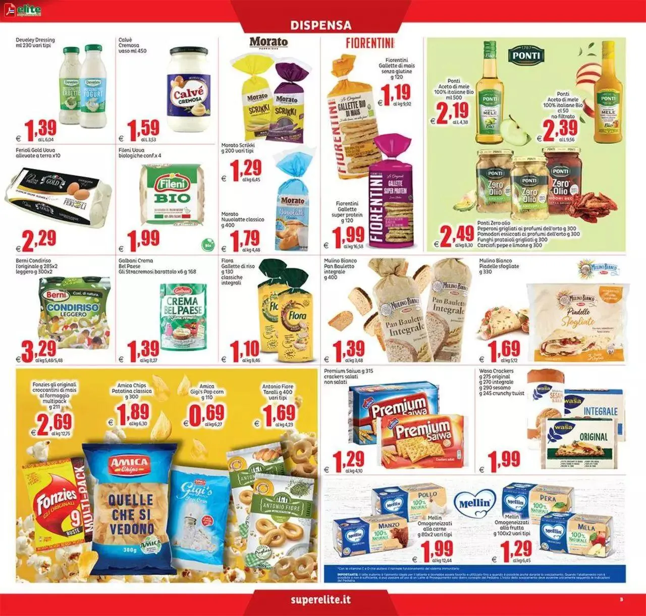 Volantino Elite Supermercati da 13 luglio a 21 luglio di 2023 - Pagina del volantino 3