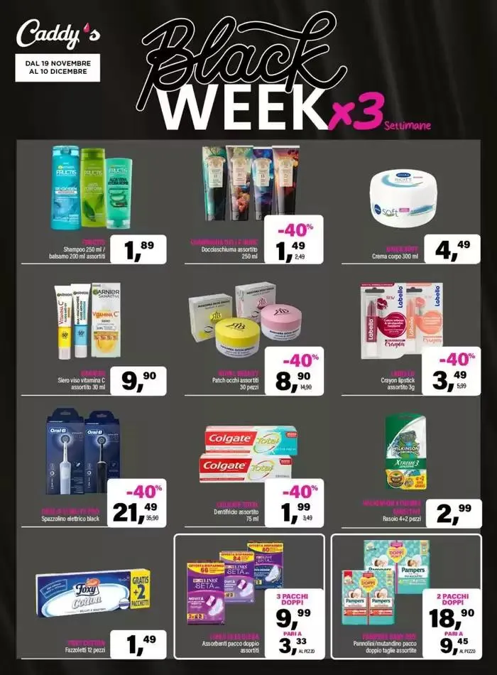 Black week x3 da 19 novembre a 10 dicembre di 2024 - Pagina del volantino 9