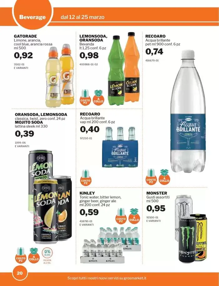 Volantino Food & Beverage da 12 marzo a 25 marzo di 2025 - Pagina del volantino 20