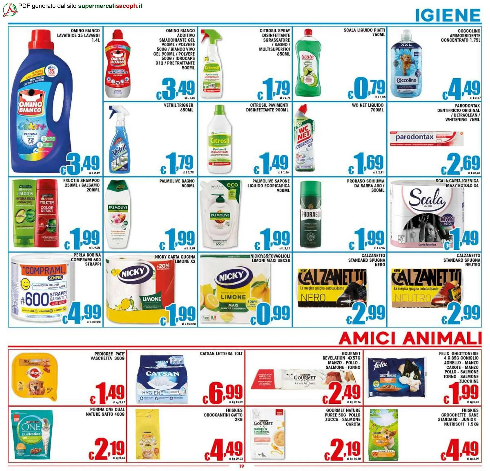Volantino Sacoph da 24 novembre a 4 dicembre di 2023 - Pagina del volantino 19
