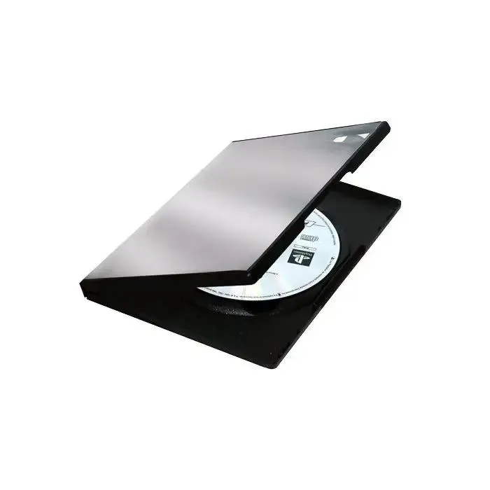 Fellowes 83357 custodia cd/dvd scatola con dvd 1 dischi nero