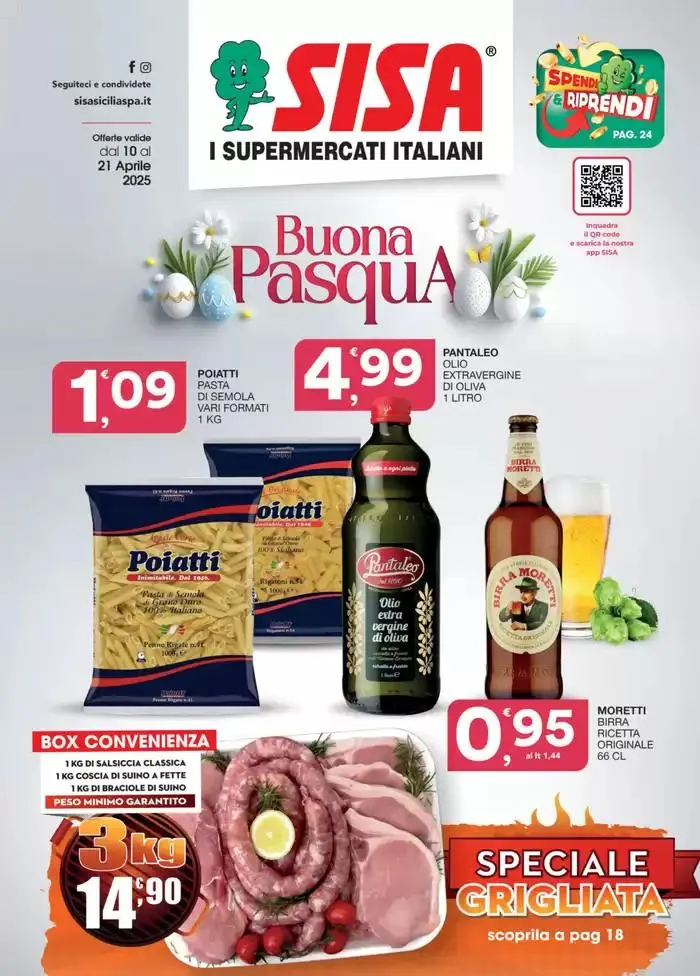 Buona Pasqua da 10 aprile a 21 aprile di 2025 - Pagina del volantino 1