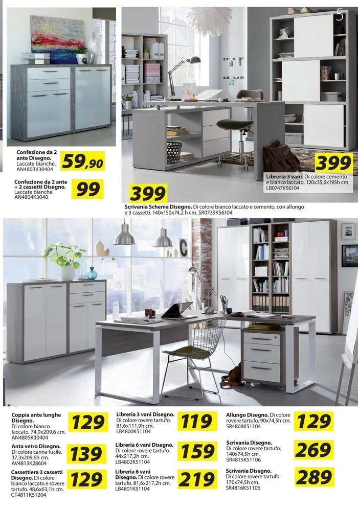 Gli arredi per la tua casa, studio e ufficio da 7 maggio a 25 maggio di 2024 - Pagina del volantino 5