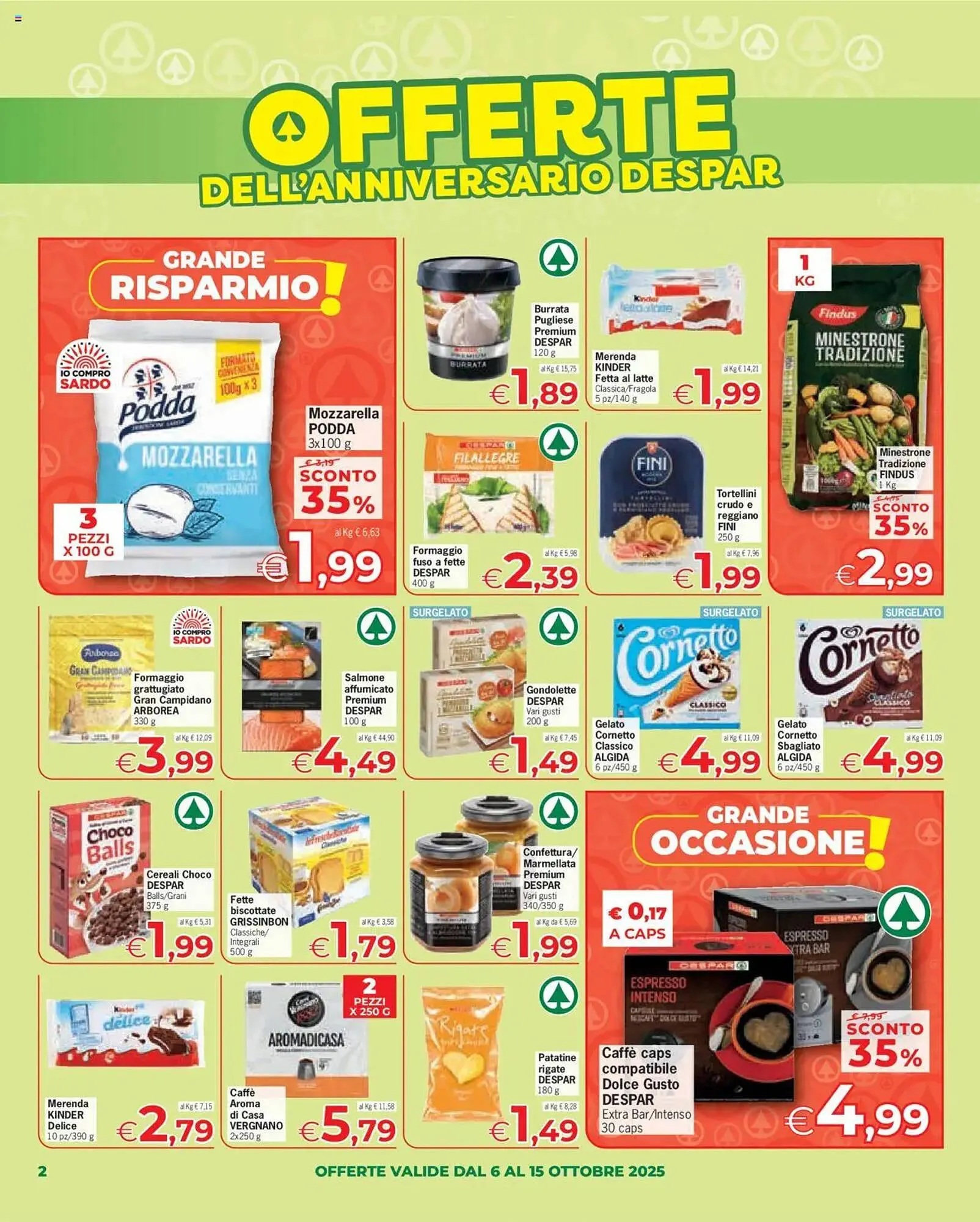 Volantino Eurospar da 6 ottobre a 15 ottobre di 2025 - Pagina del volantino 2