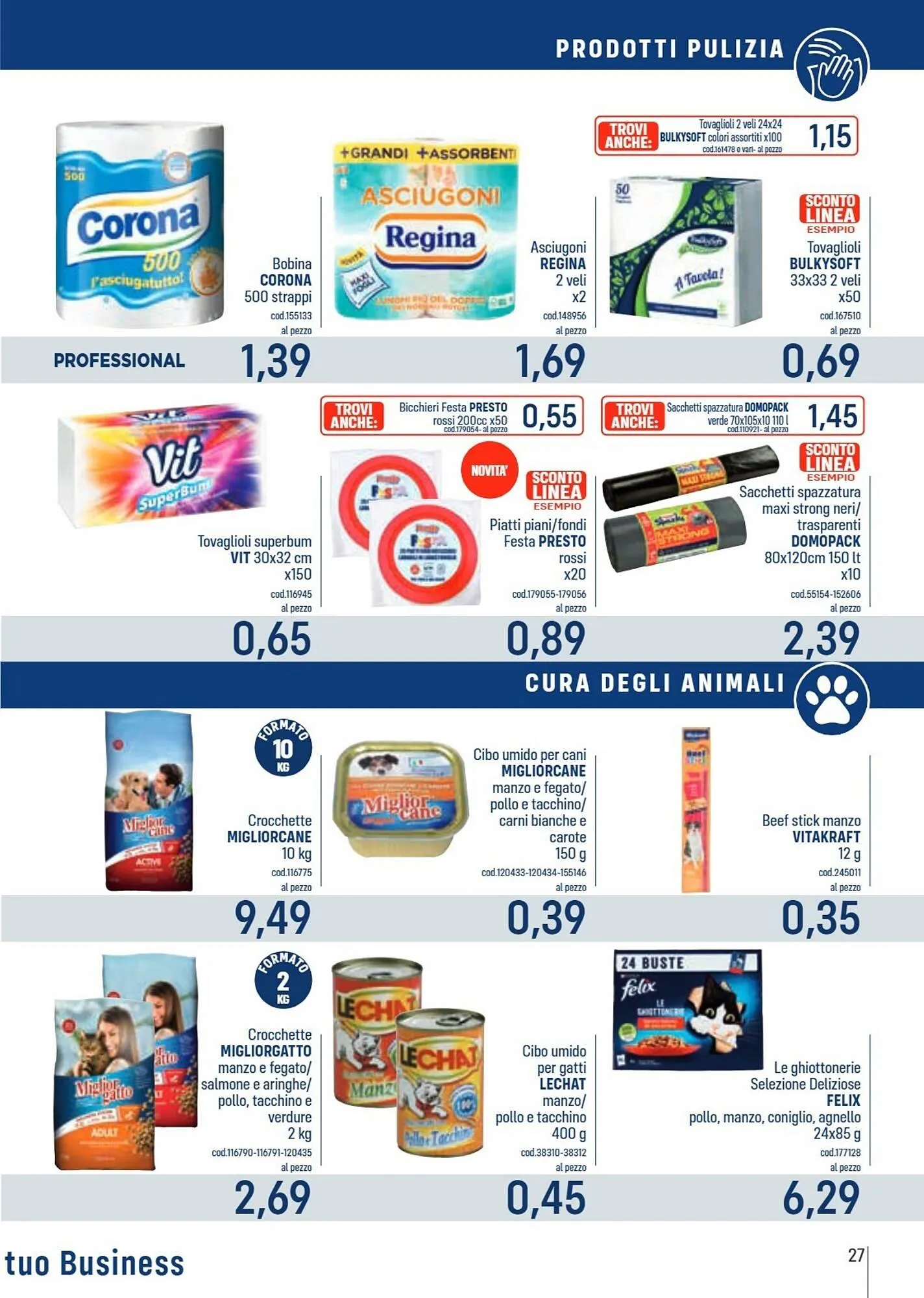 Volantino Talento Professional Store da 24 novembre a 7 dicembre di 2025 - Pagina del volantino 27