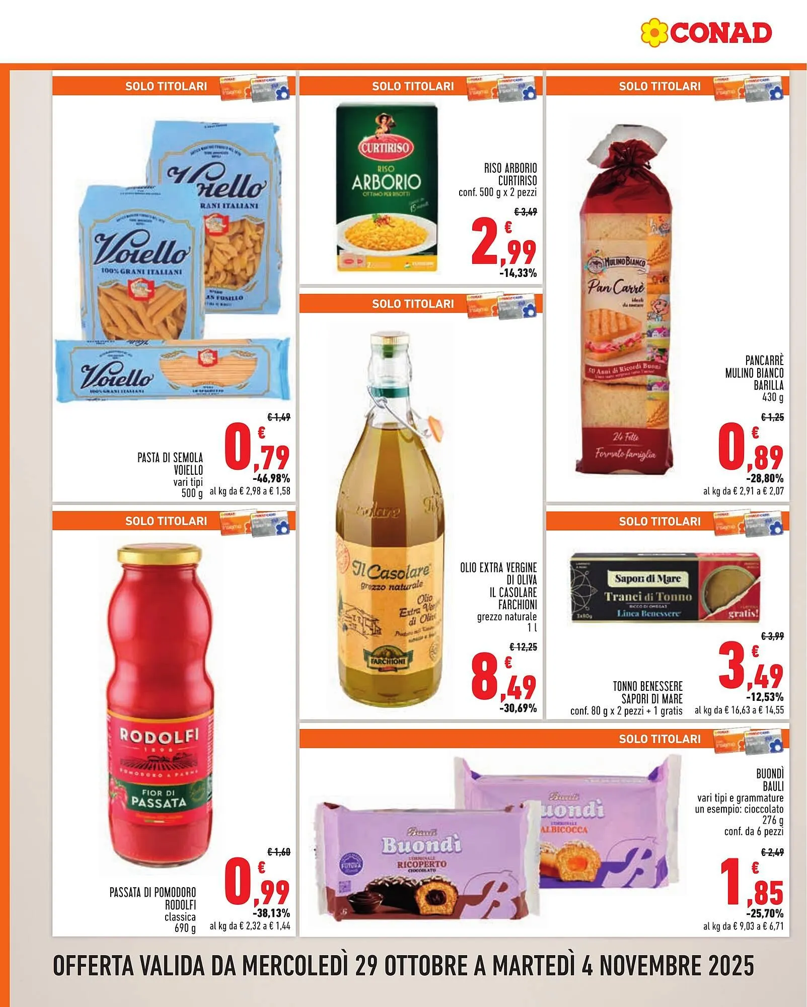 Volantino Conad da 29 ottobre a 4 novembre di 2025 - Pagina del volantino 6