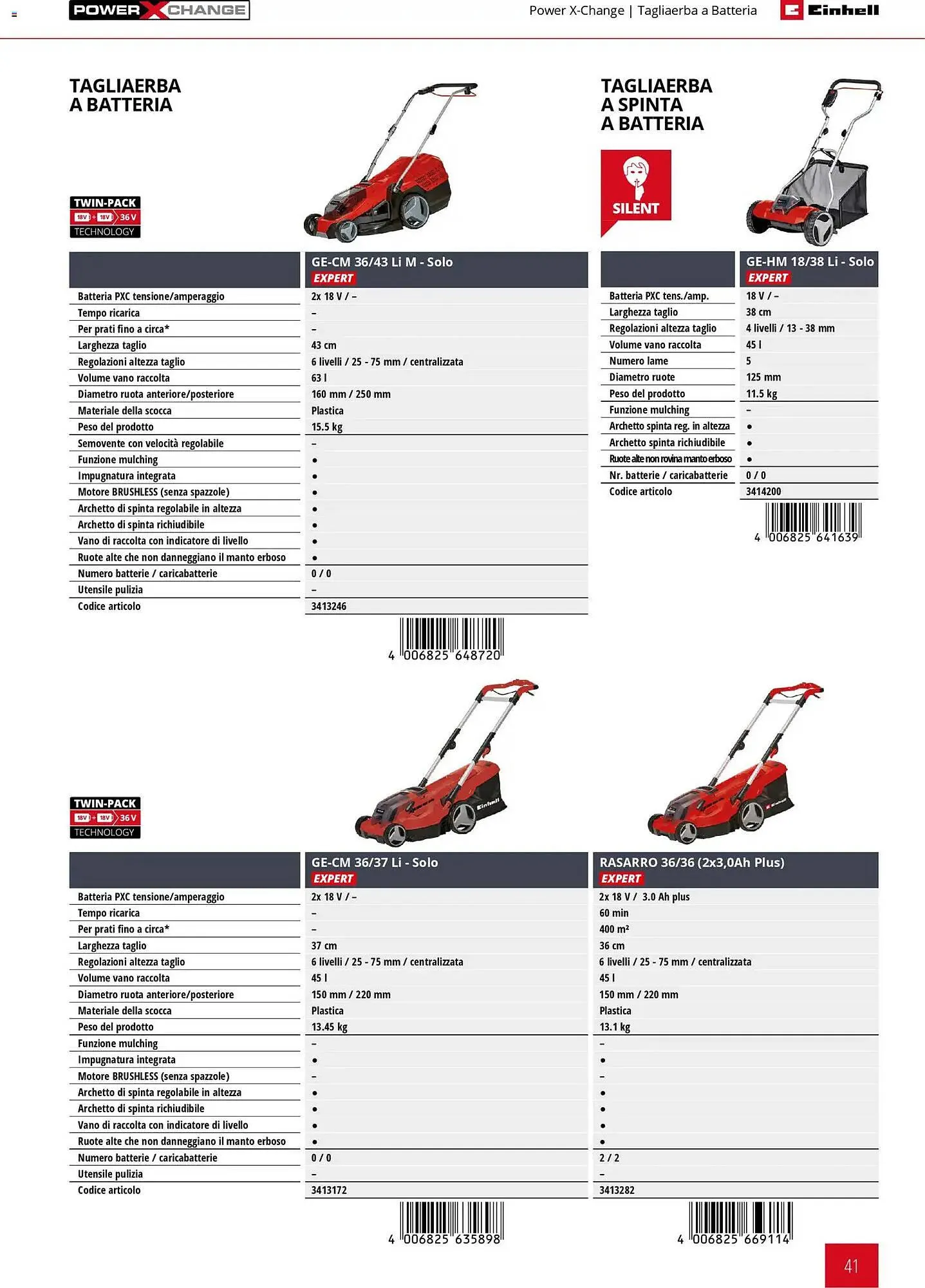 Volantino Einhell da 17 marzo a 31 dicembre di 2026 - Pagina del volantino 43