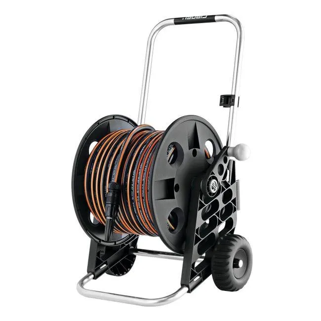 Carrello avvolgitubo equipaggiato CLABER Kit Pronto tubo da 30 m