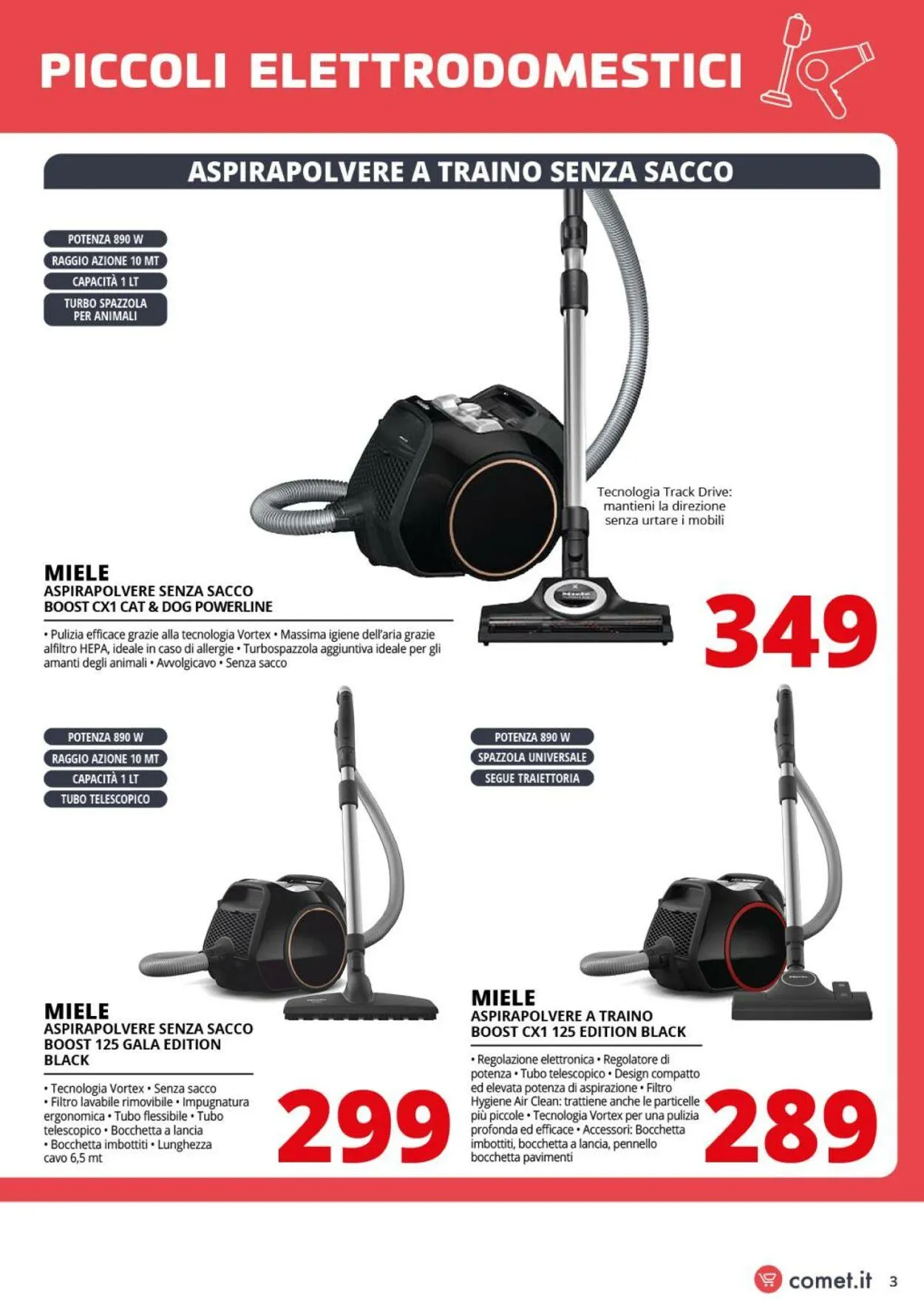 Comet Volantino attuale da 1 agosto a 20 agosto di 2025 - Pagina del volantino 3