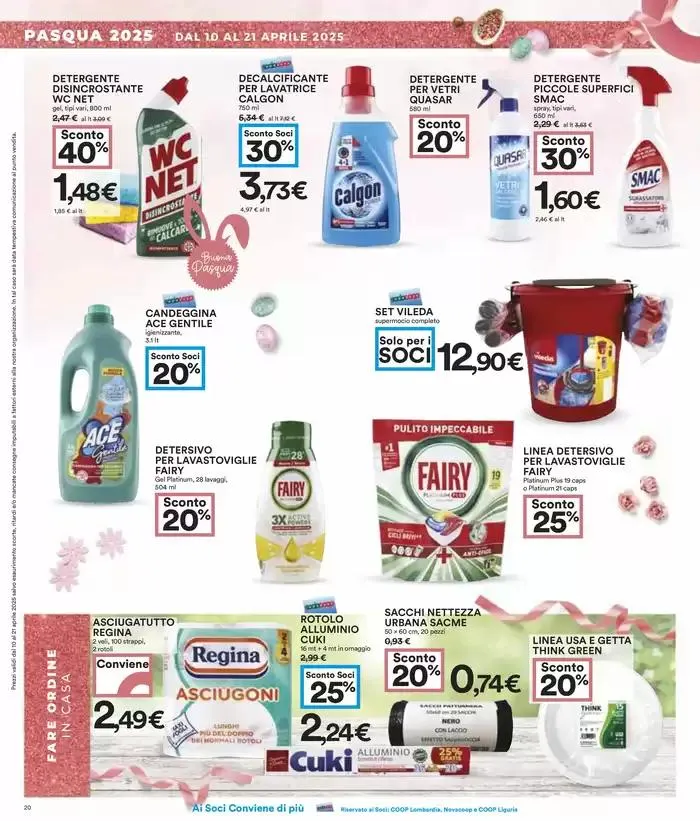 40 prodotti al 40% di sconto da 10 aprile a 21 aprile di 2025 - Pagina del volantino 20