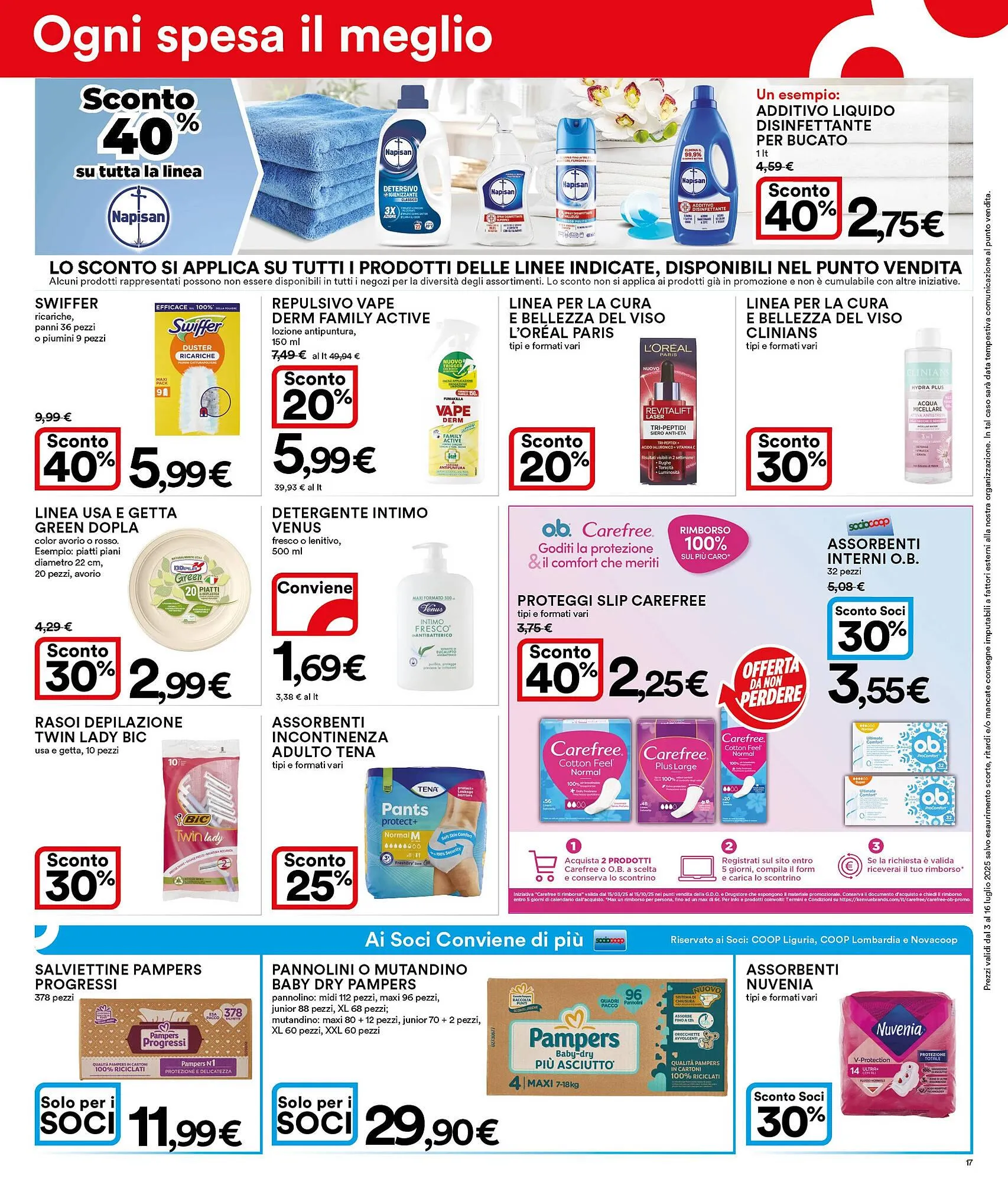 Volantino Ipercoop da 3 luglio a 16 luglio di 2025 - Pagina del volantino 17