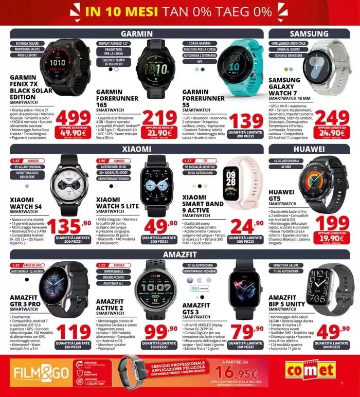 Zero scusa, tasso zero da Comet! da 3 aprile a 16 aprile di 2025 - Pagina del volantino 7