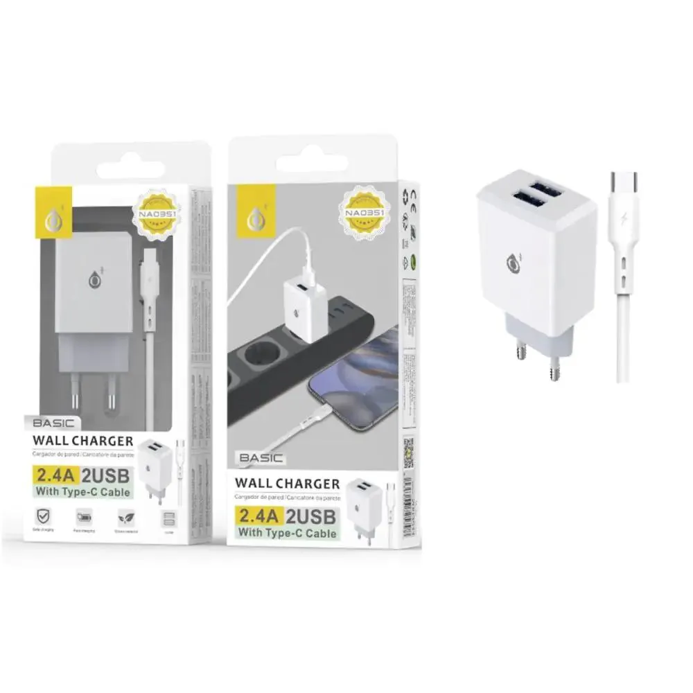 Caricatore NA0351 Type C attacco USB