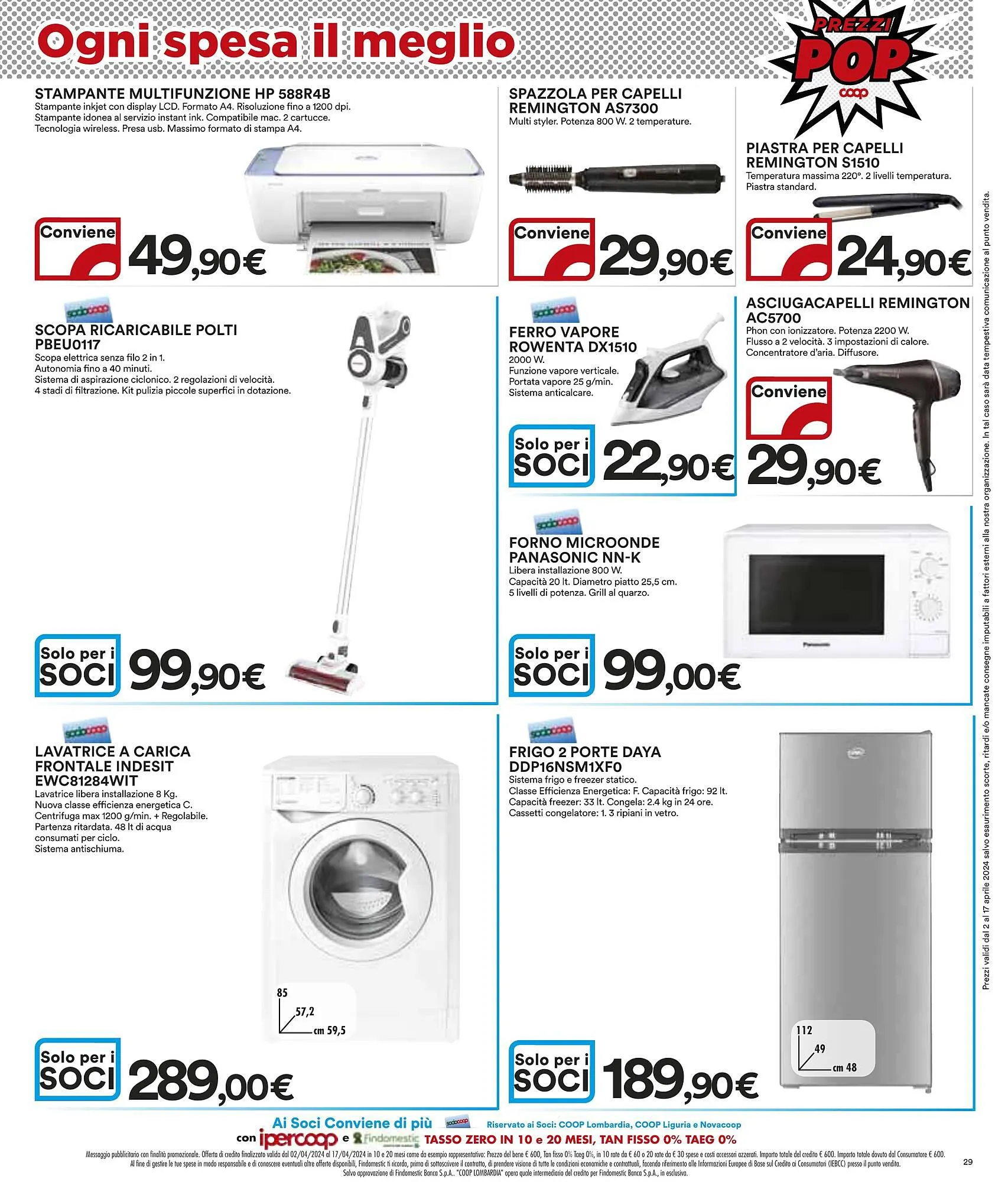 Volantino Ipercoop da 2 aprile a 17 aprile di 2024 - Pagina del volantino 29