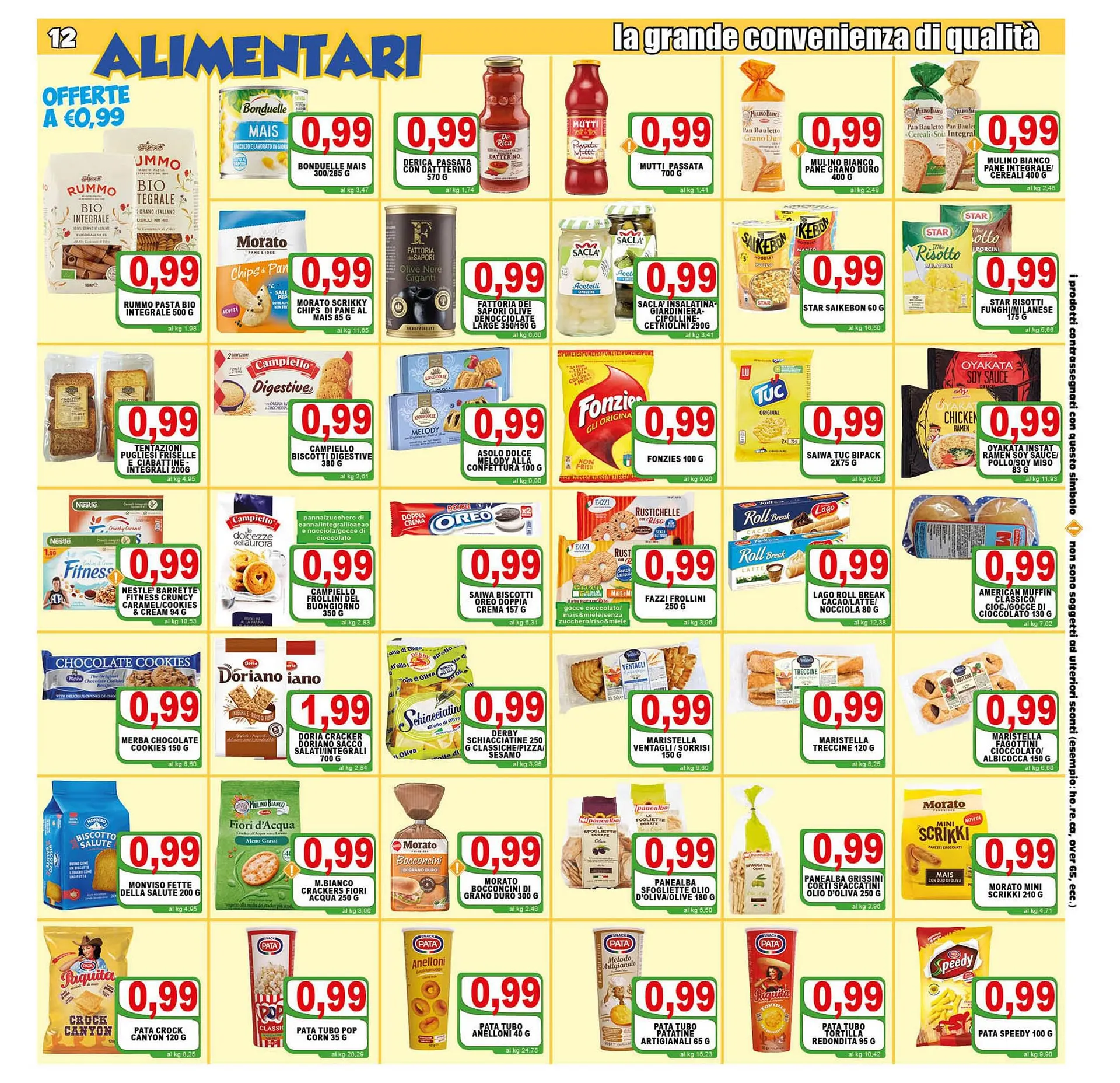 Volantino Top Supermercati da 2 agosto a 10 agosto di 2023 - Pagina del volantino 12