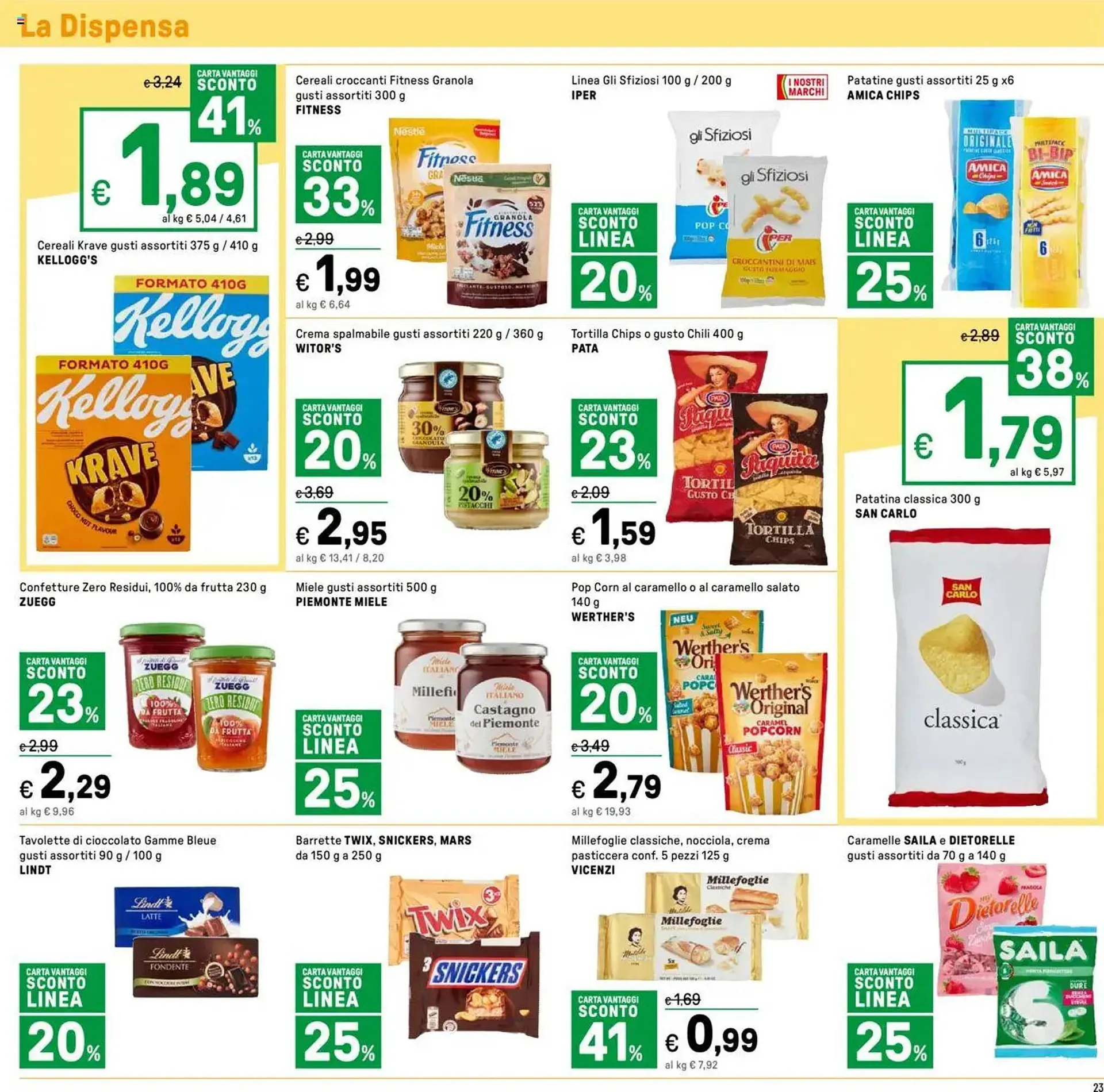 Volantino Iper La Grande da 10 gennaio a 19 gennaio di 2025 - Pagina del volantino 23
