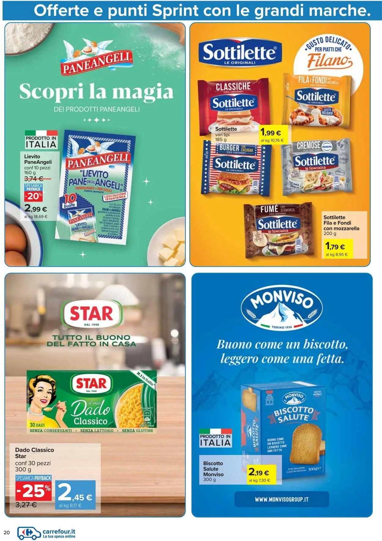 Carrefour Volantino attuale da 28 gennaio a 6 febbraio di 2025 - Pagina del volantino 20