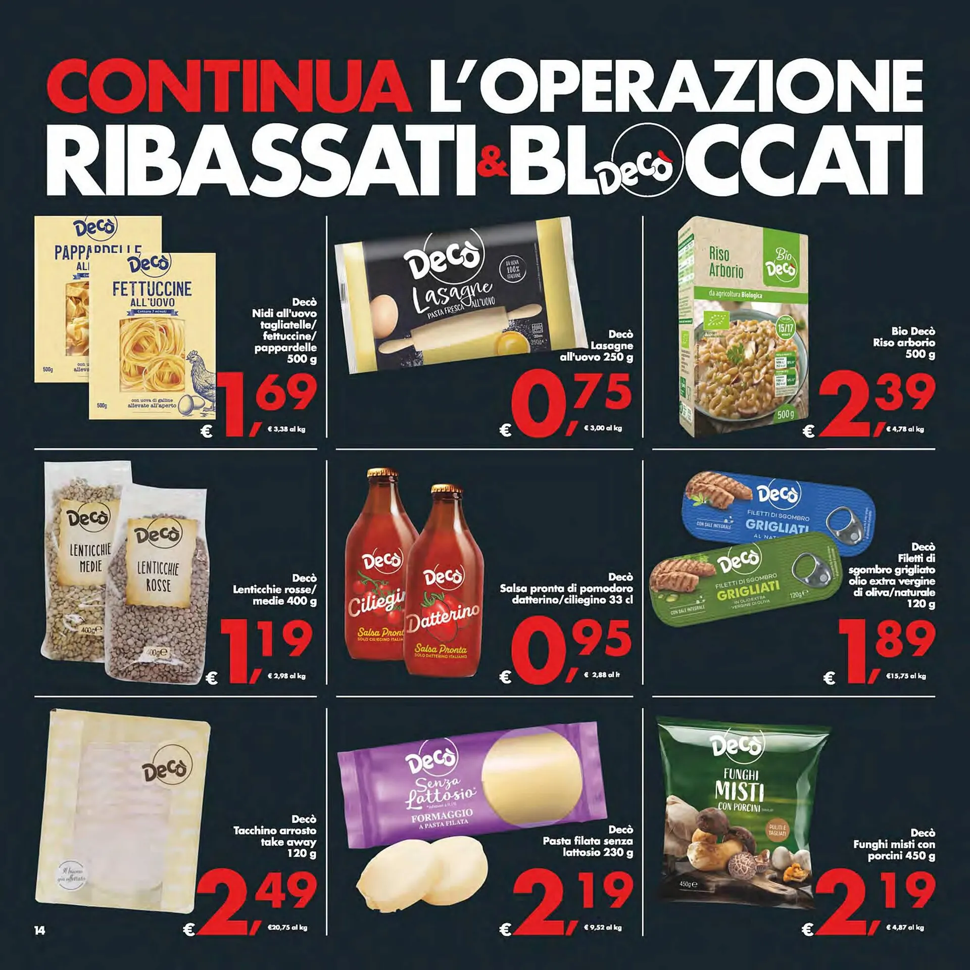 Volantino Deco Supermercati da 26 gennaio a 5 febbraio di 2024 - Pagina del volantino 14