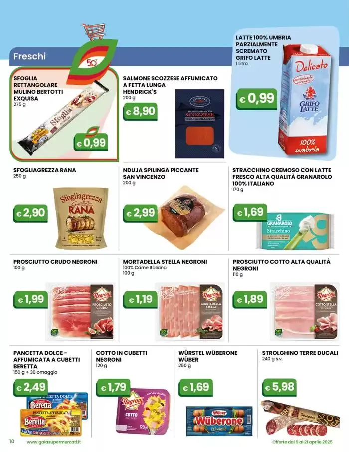 Buona Pasqua da 9 aprile a 21 aprile di 2025 - Pagina del volantino 10