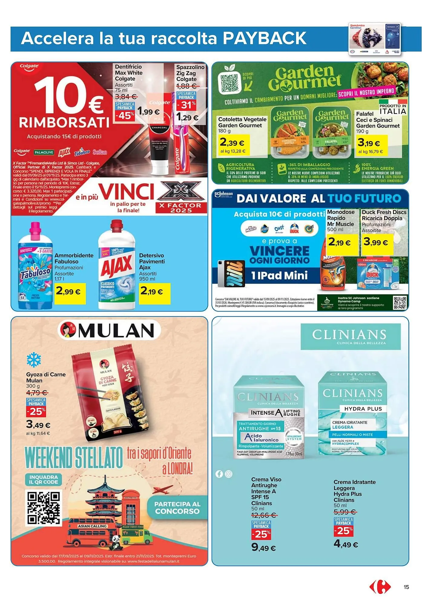 Volantino Carrefour Market da 26 settembre a 9 ottobre di 2025 - Pagina del volantino 15
