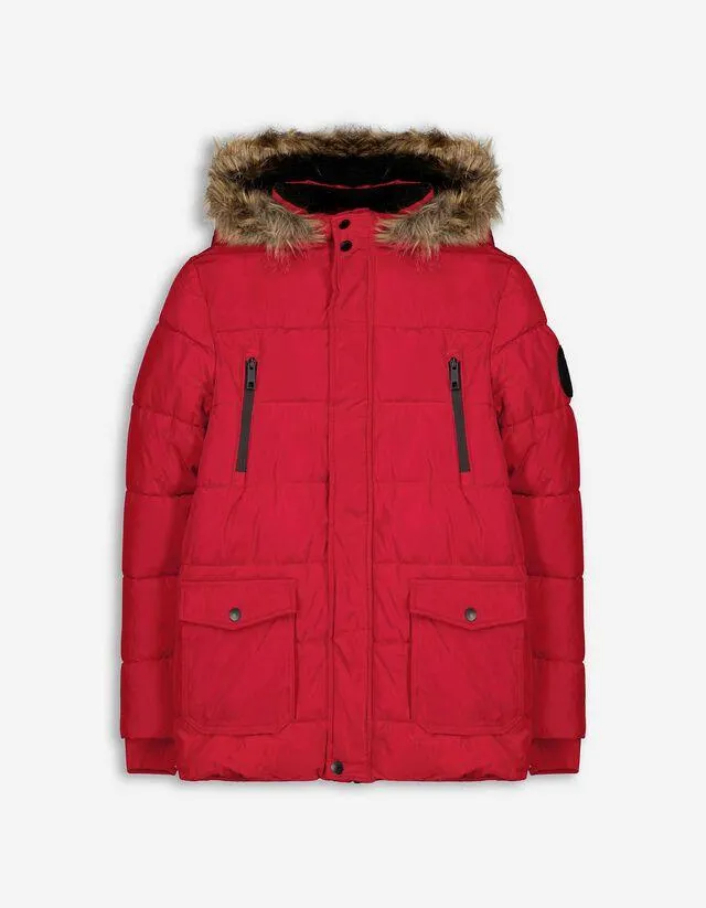 Giacca invernale - Pelliccia sintetica rimovibile