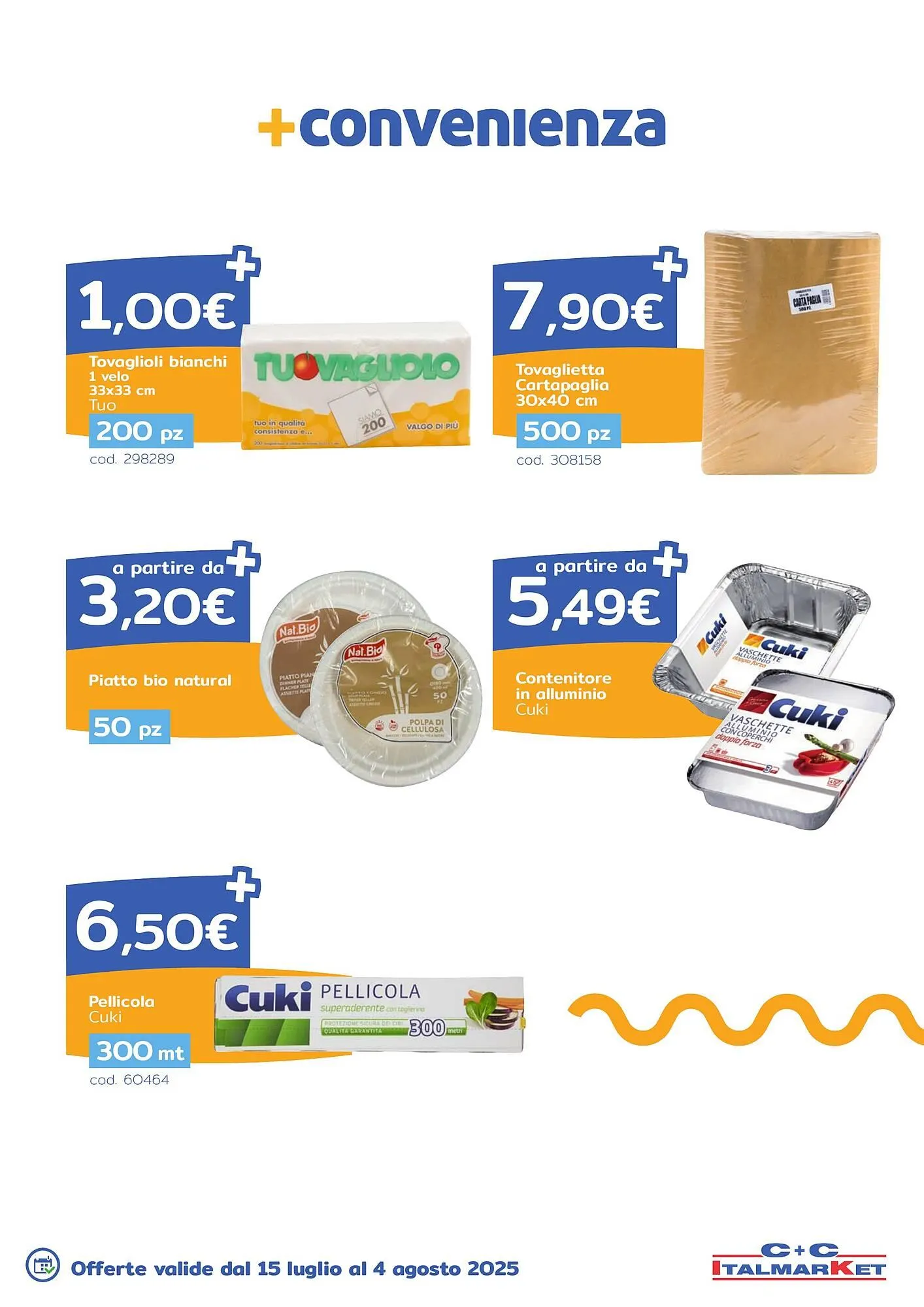 Volantino C+C Italmarket da 15 luglio a 4 agosto di 2025 - Pagina del volantino 15