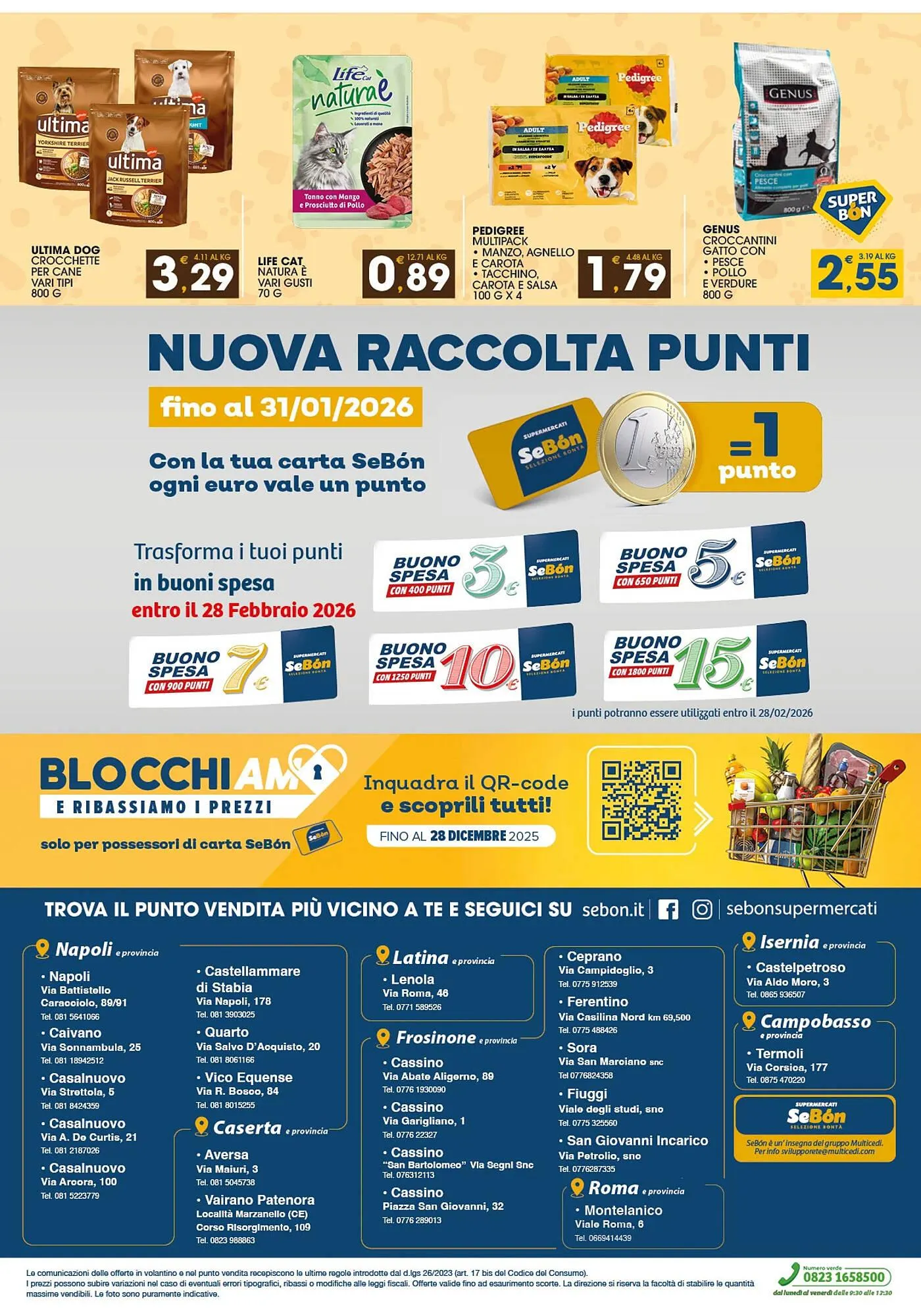 Volantino SeBón Supermercati da 3 dicembre a 14 dicembre di 2025 - Pagina del volantino 20