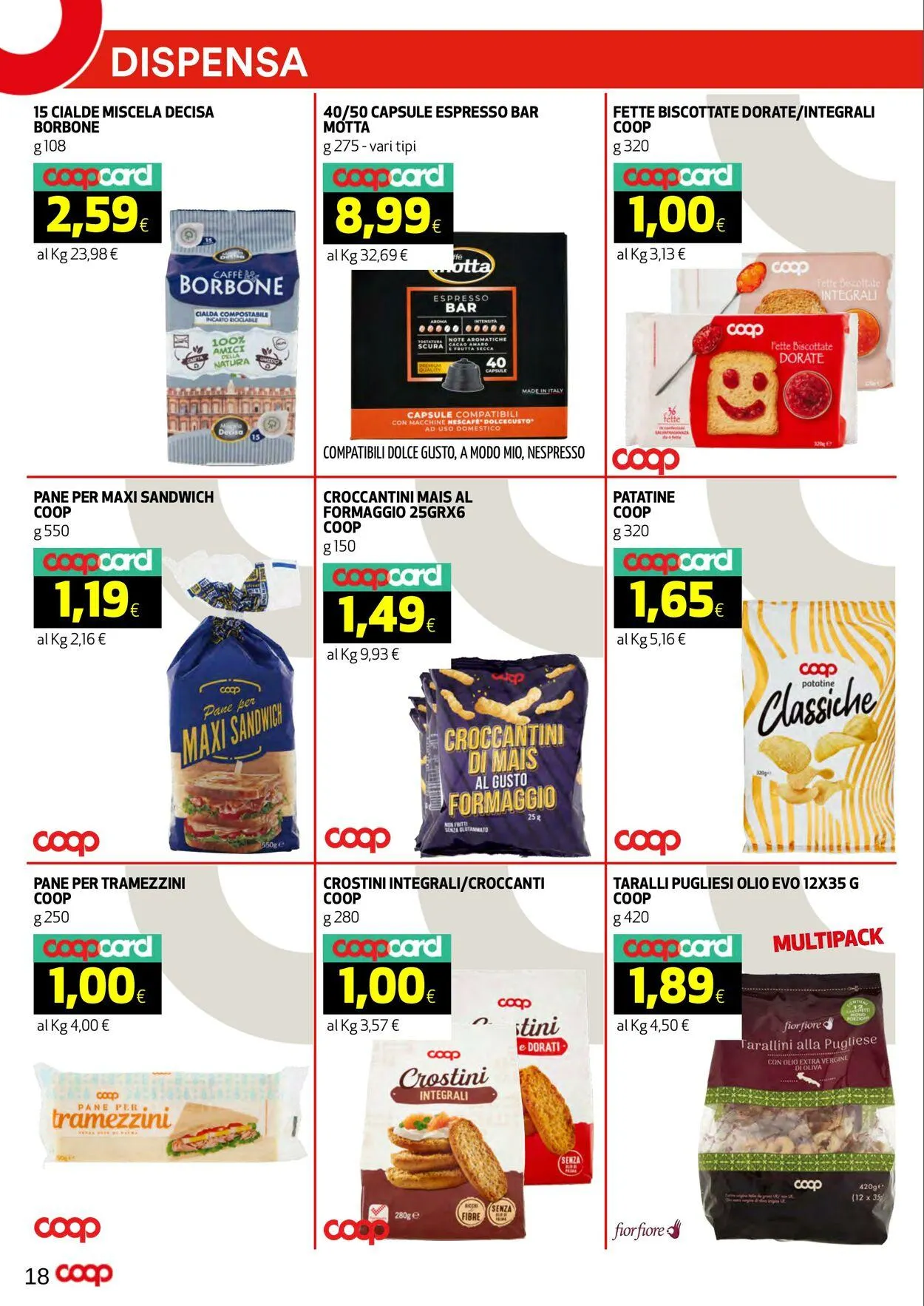 Coop Volantino attuale da 13 ottobre a 22 ottobre di 2025 - Pagina del volantino 18
