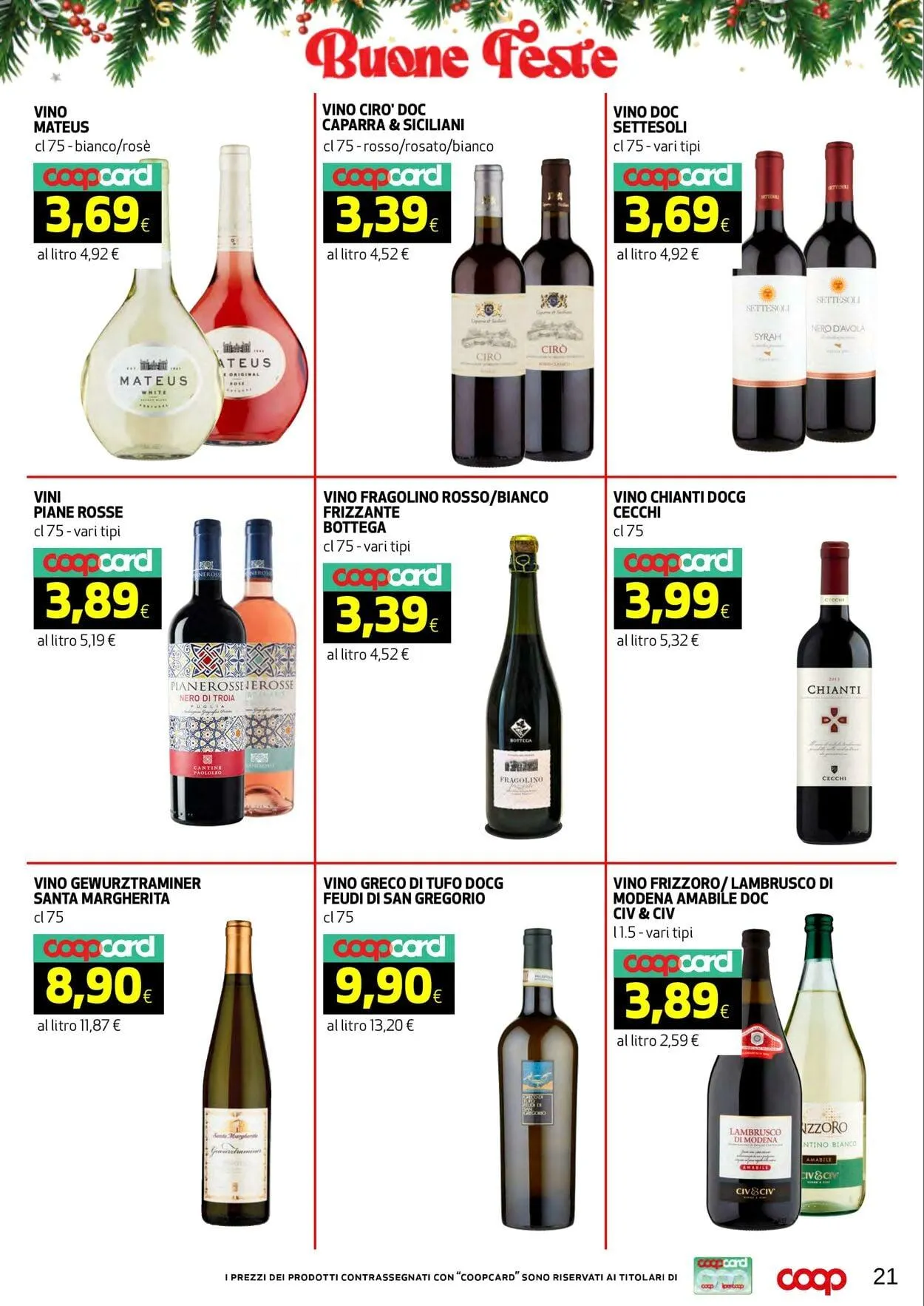 Coop Volantino attuale da 18 dicembre a 1 gennaio di 2026 - Pagina del volantino 21