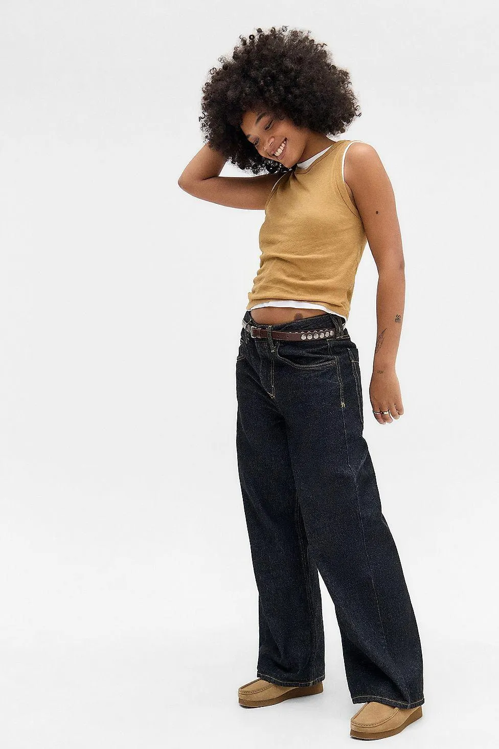 UO Teddi Slub Tank Top