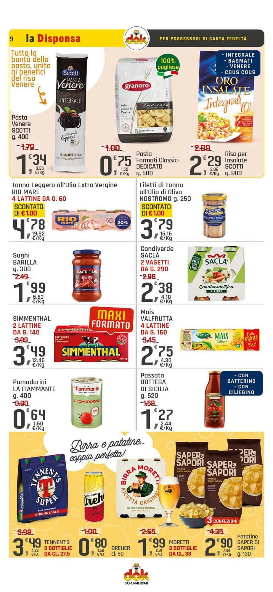 Volantino Supermercati Dok da 3 luglio a 12 luglio di 2025 - Pagina del volantino 9