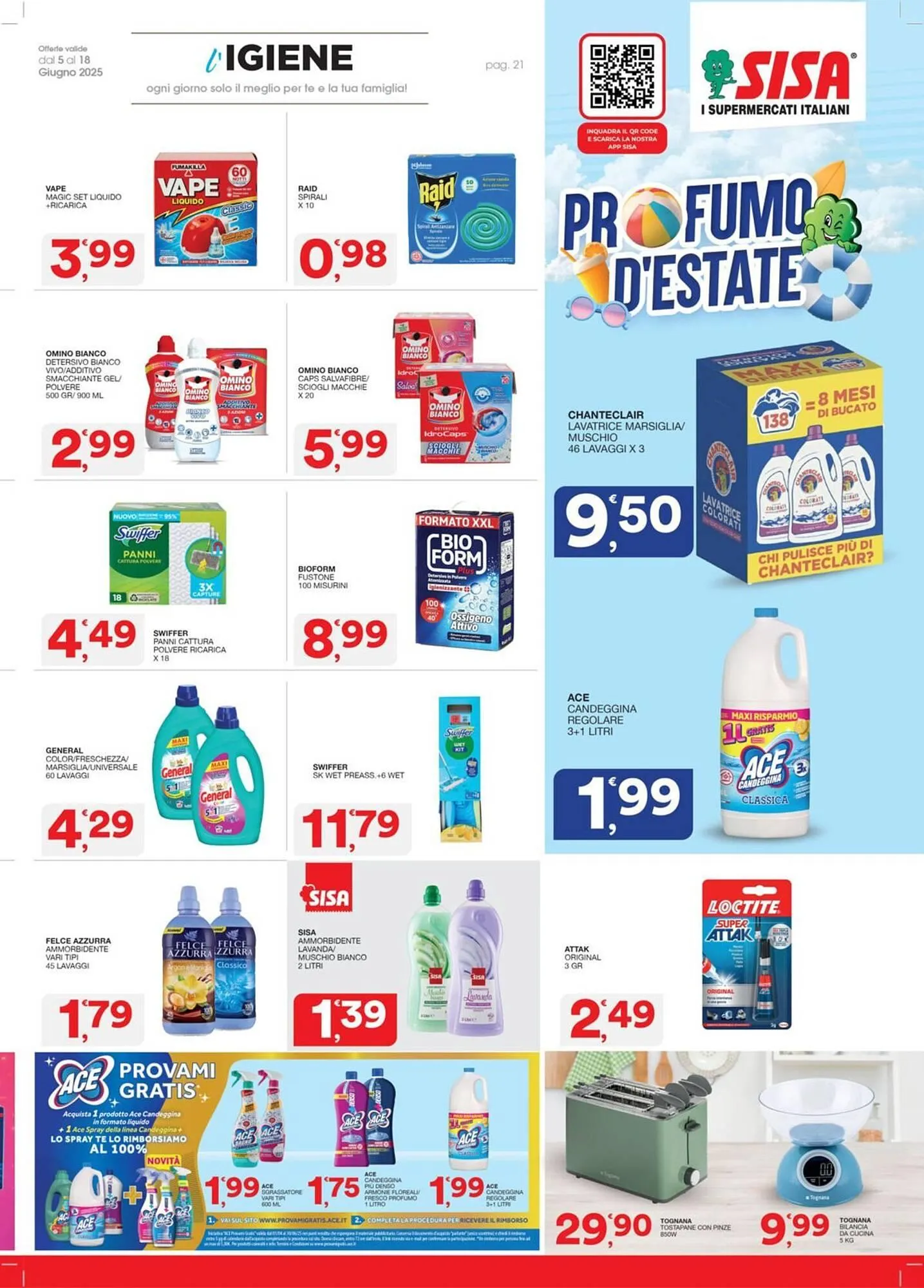 Volantino Sisa da 5 giugno a 18 giugno di 2025 - Pagina del volantino 21
