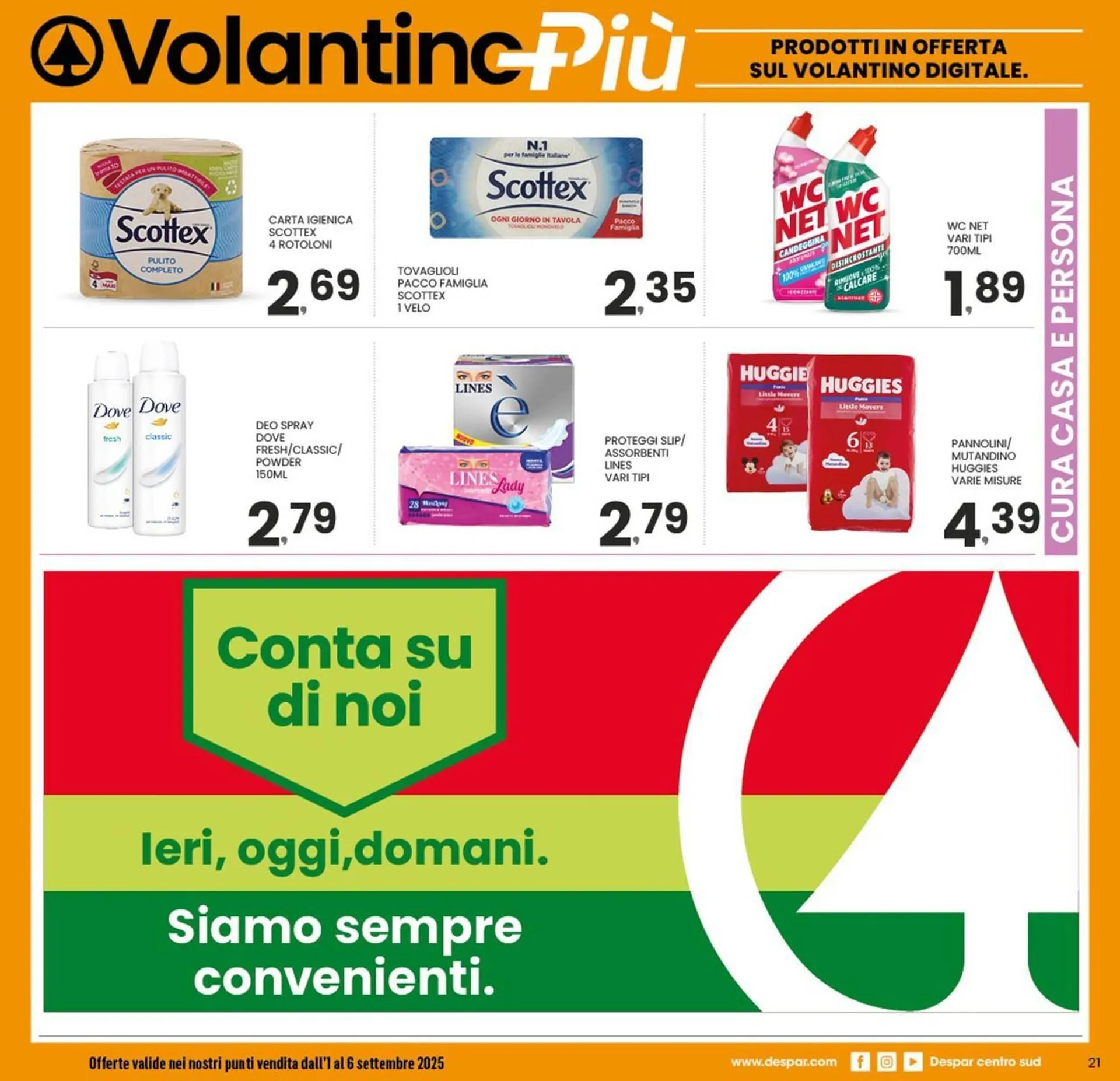 Volantino Despar da 1 settembre a 6 settembre di 2025 - Pagina del volantino 22