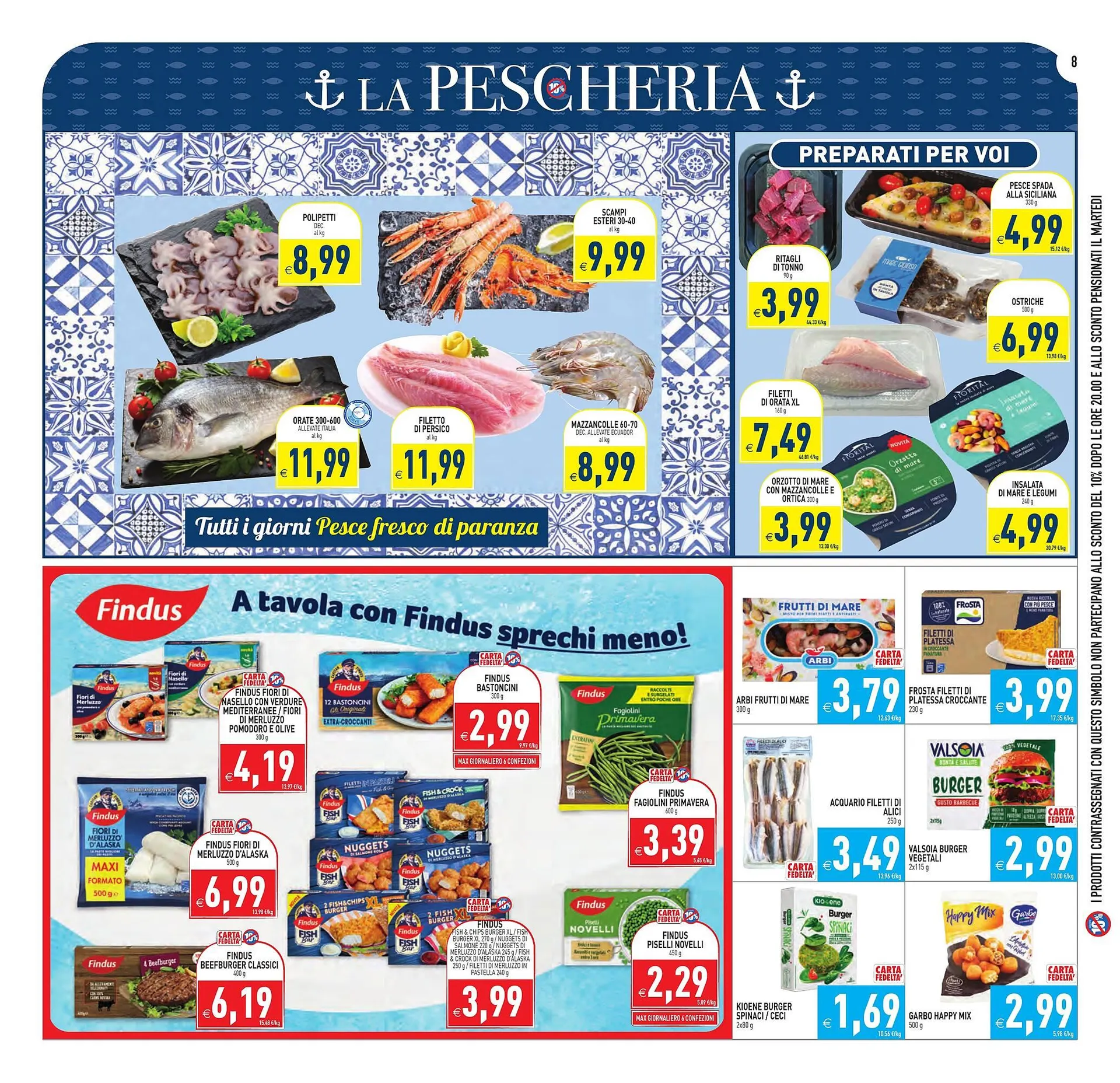 Volantino Supermercati Agorà da 18 agosto a 25 agosto di 2025 - Pagina del volantino 8