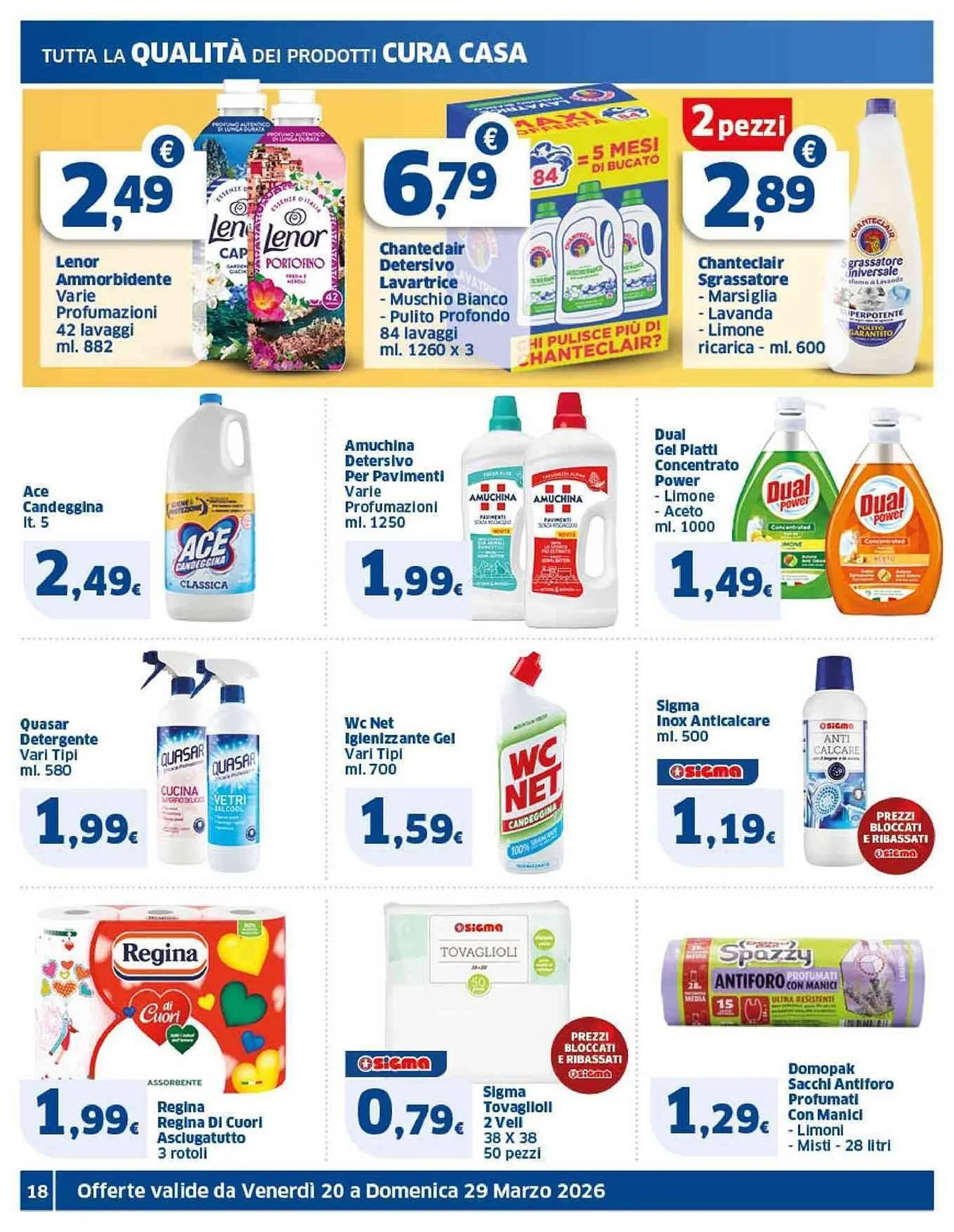 Volantino Sigma da 20 marzo a 29 marzo di 2026 - Pagina del volantino 18