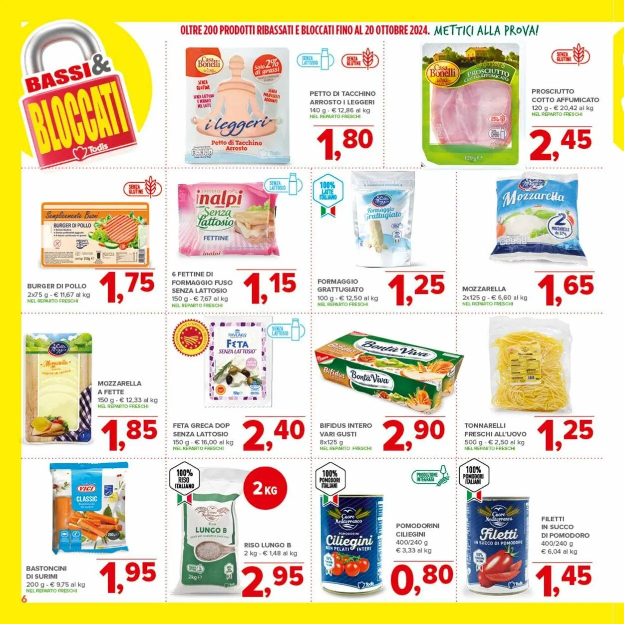 Todis Volantino attuale da 4 settembre a 18 settembre di 2024 - Pagina del volantino 6