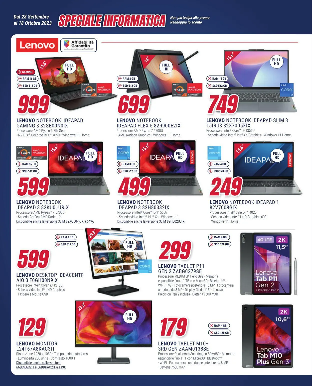 Trony - Roma Volantino attuale da 28 settembre a 18 ottobre di 2023 - Pagina del volantino 19