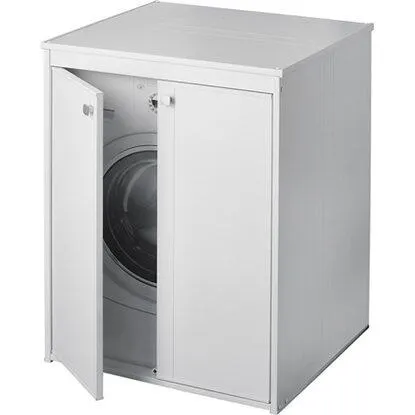 Mobile coprilavatrice in pvc con ante