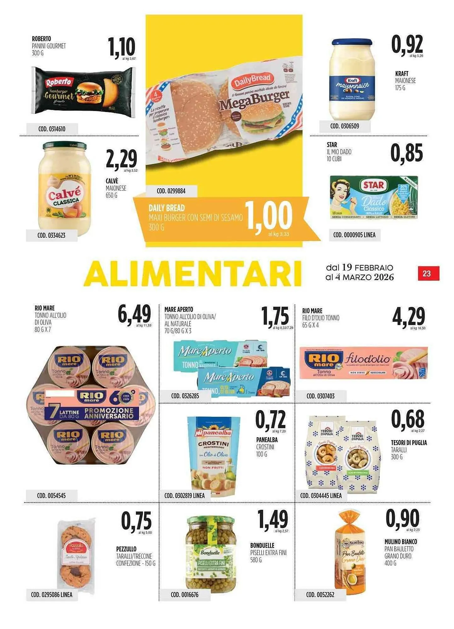 Volantino Carico Cash & Carry da 19 febbraio a 4 marzo di 2026 - Pagina del volantino 23