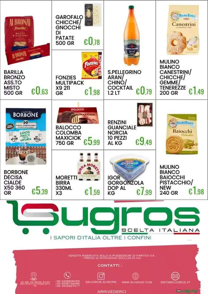 I sapori d'Italia oltre i confini da 9 marzo a 29 marzo di 2025 - Pagina del volantino 34