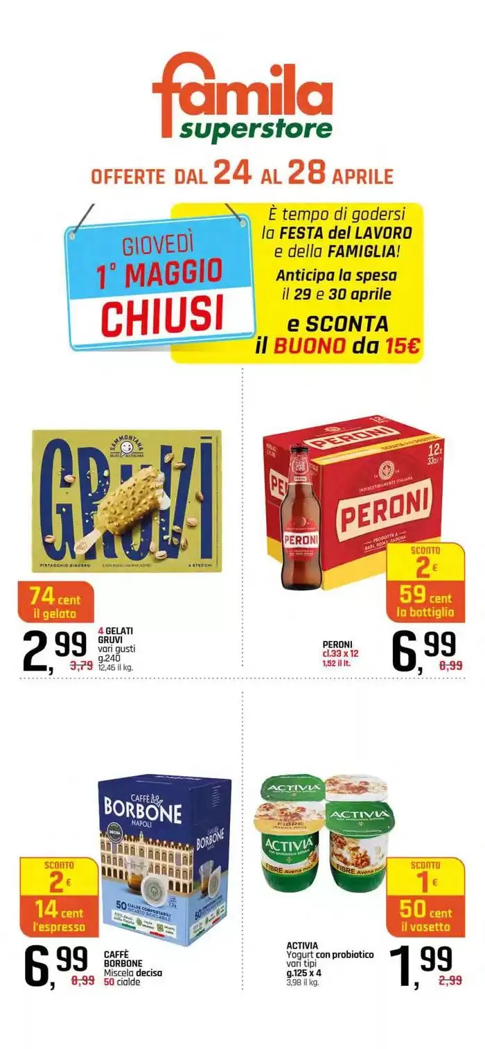 Super offerte! da 24 aprile a 28 aprile di 2025 - Pagina del volantino 1