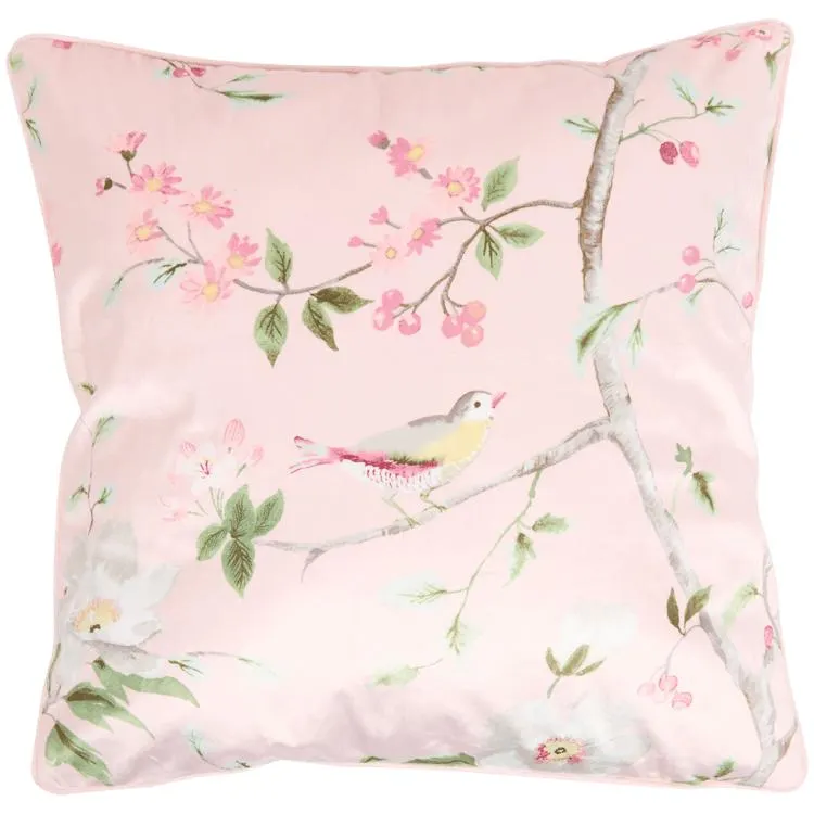 Federa per cuscino in velluto Luna