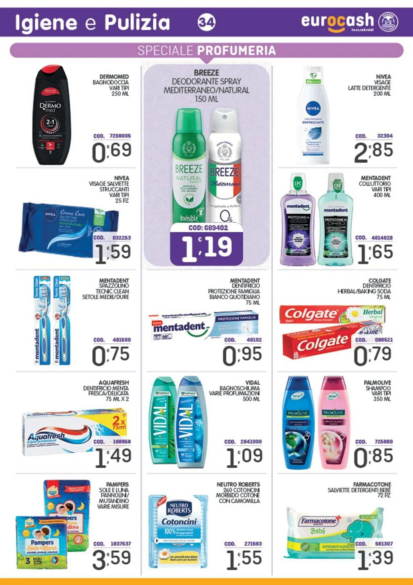 Volantino Eurocash da 29 settembre a 12 ottobre di 2025 - Pagina del volantino 34