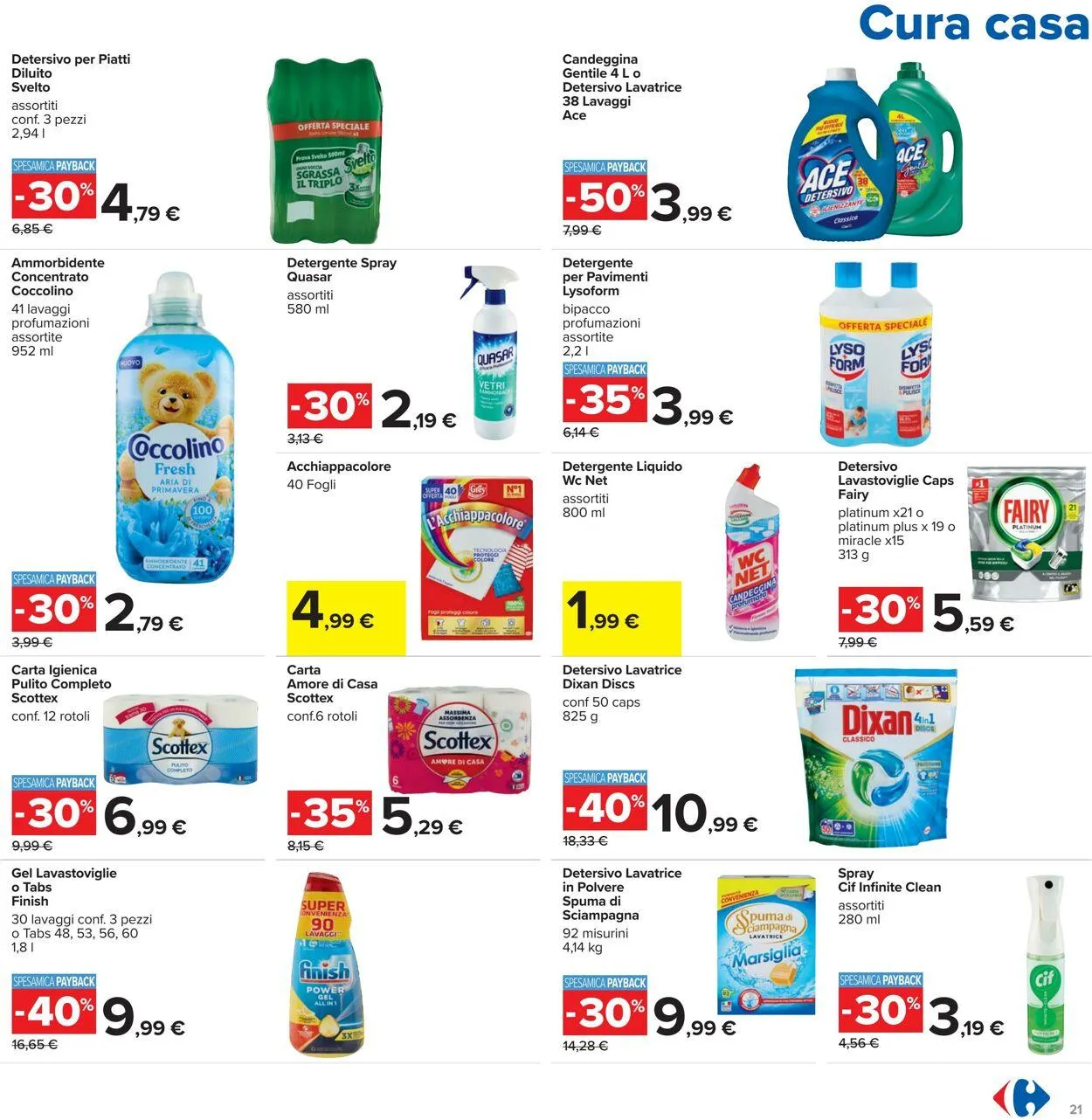 Carrefour Volantino attuale da 21 agosto a 4 settembre di 2025 - Pagina del volantino 21